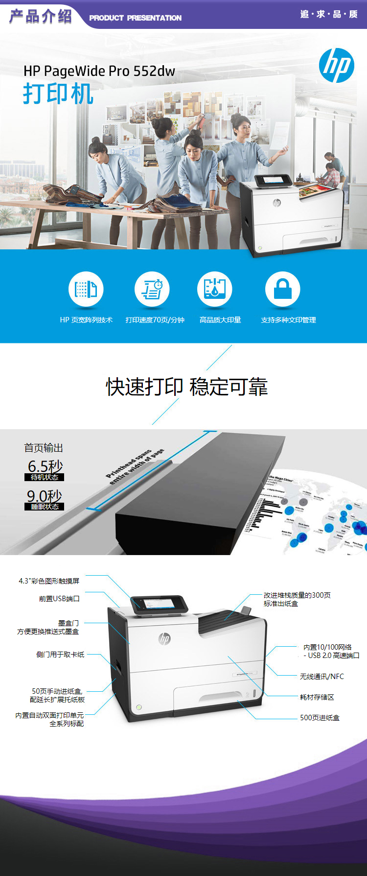 惠普 HP 552dw A4彩色 页宽喷墨打印机 70页====.jpg